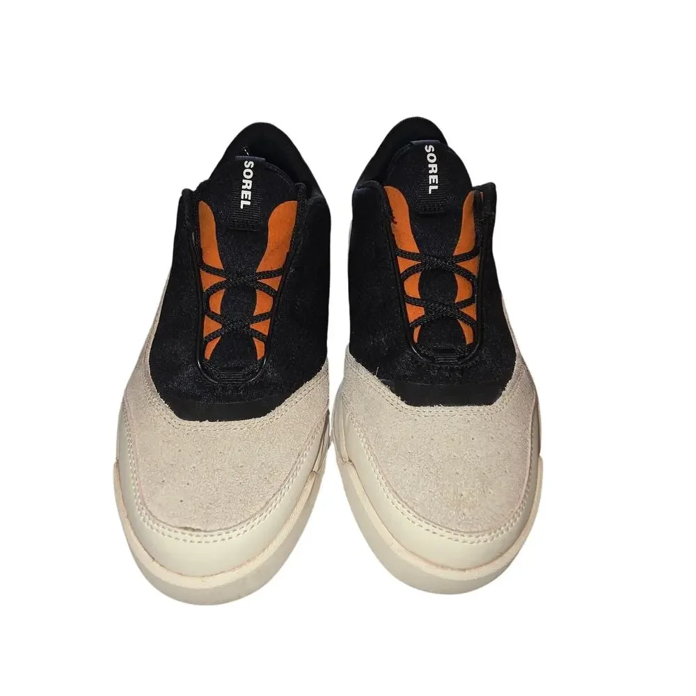 Sorel Kinetic Impact Sneakers‎ Women's Size 9 Black Beige Gorpcore Trail Shoes
